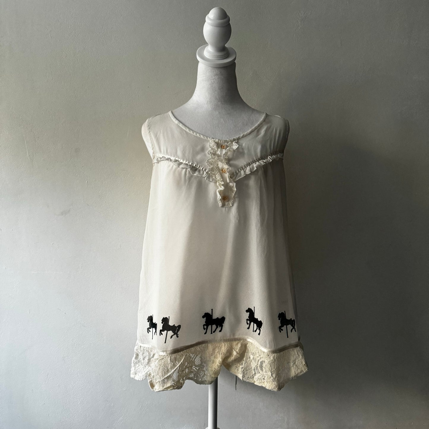 carousel babydoll top